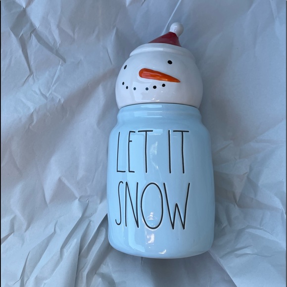 Rae Dunn Other - COPY - Rae Dunn let it snow canister